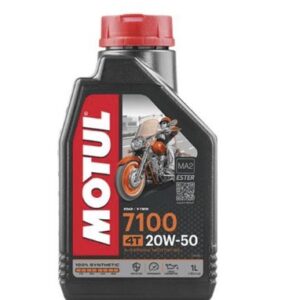 ACEITE MOTUL 100% SINTETICO 20W50 4T 7100 1L
