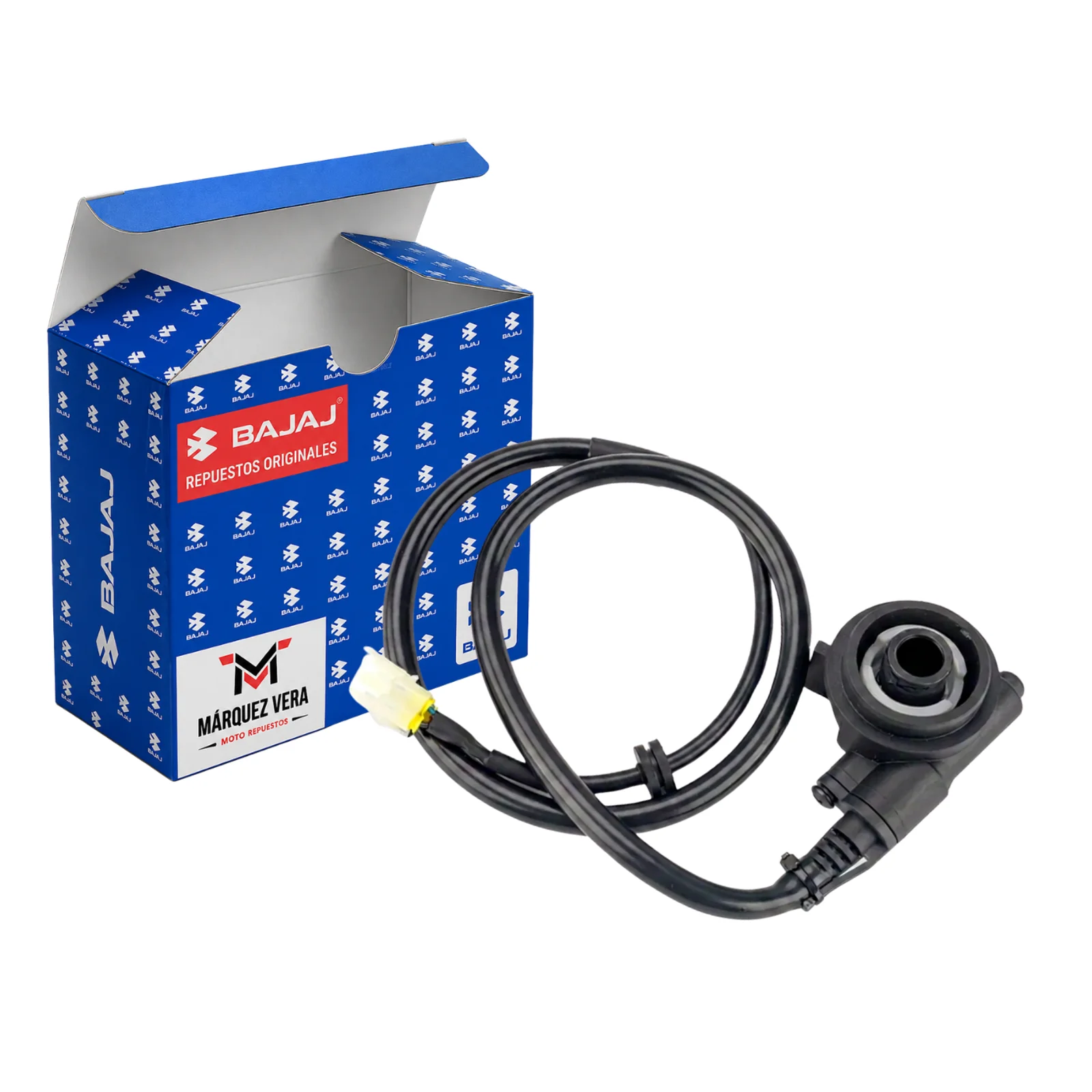 Cable Sensor de Velocidad Bajaj Pulsar NS160, NS150, NS125 y 135LS Original