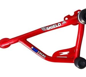 SLIDERS FRONTAL NS400Z ROJO SHIELD