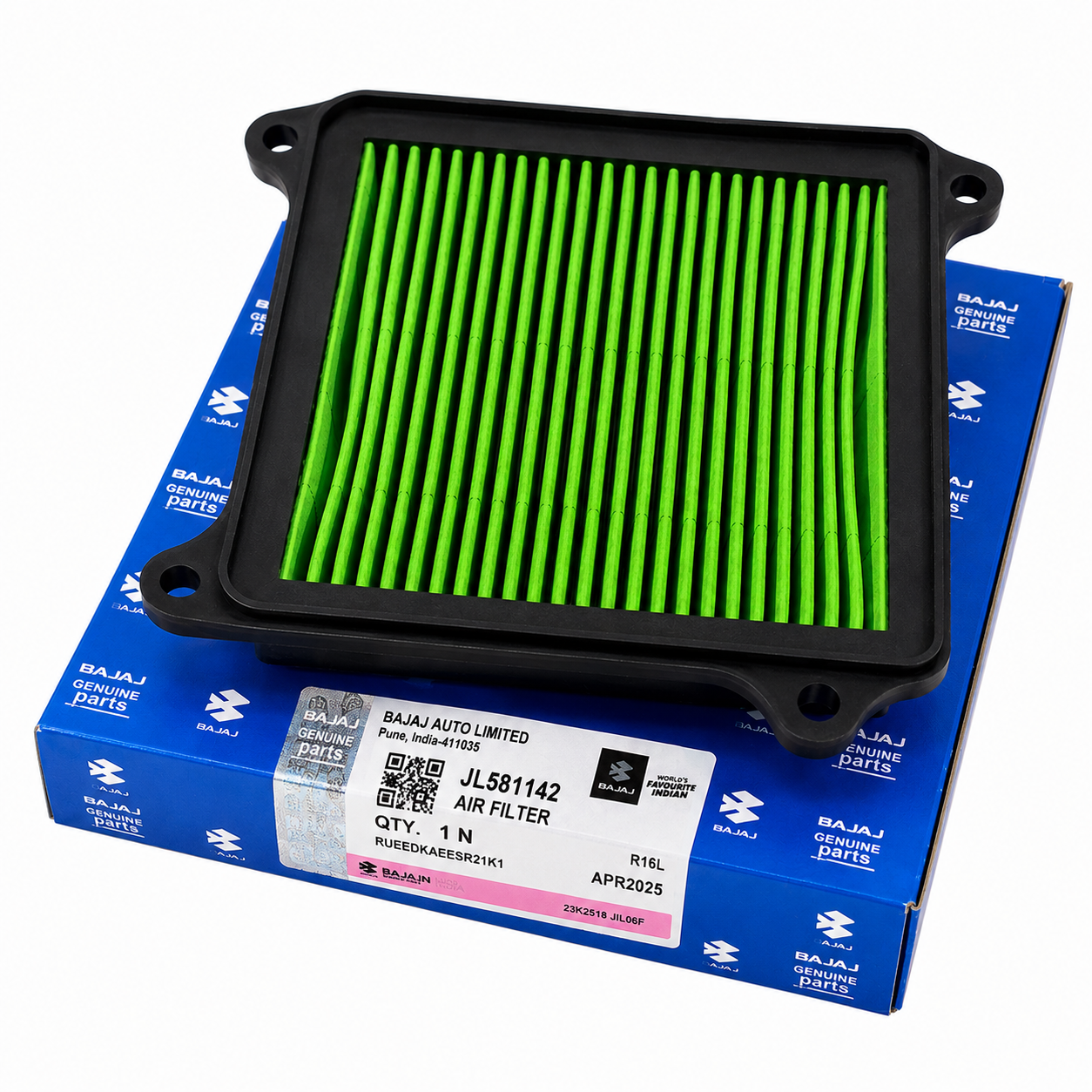 Kit de Afinación Original Bajaj Pulsar NS400Z | Filtro de Aire, Filtro de Aceite, Bujía, Balatas y Aceite Bajaj Sintético 10W50 - Imagen 3