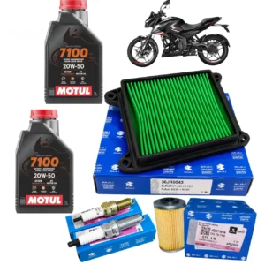 Kit de afinación original para moto Bajaj Pulsar N250 con filtros y aceite